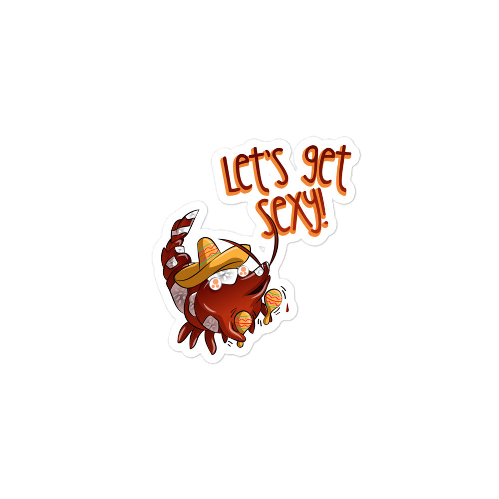 Anemone Shrimp Bubble-free stickers
