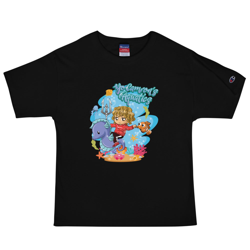 YoCamron's Aquatics Logo Men's Champion T-Shirt