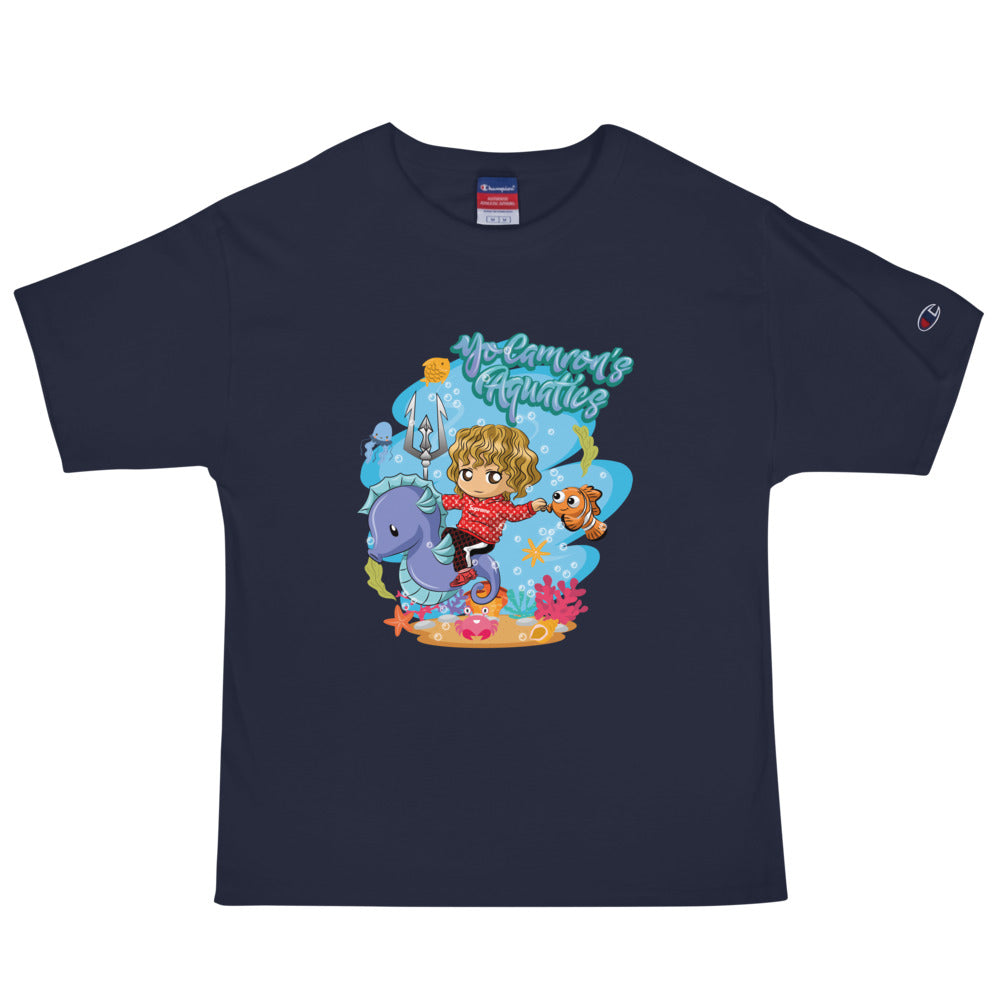 YoCamron's Aquatics Logo Men's Champion T-Shirt