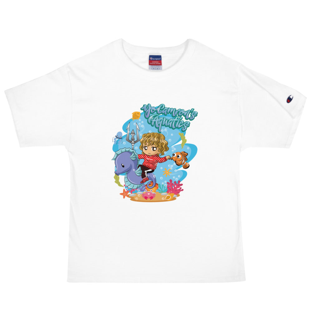 YoCamron's Aquatics Logo Men's Champion T-Shirt - YoCamron’s Aquatics