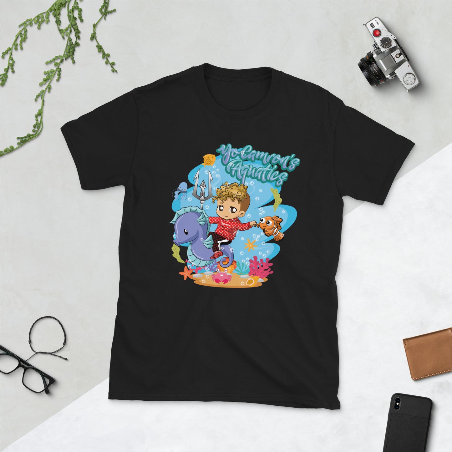 YoCamron Aquatics Logo T-Shirt Value Price