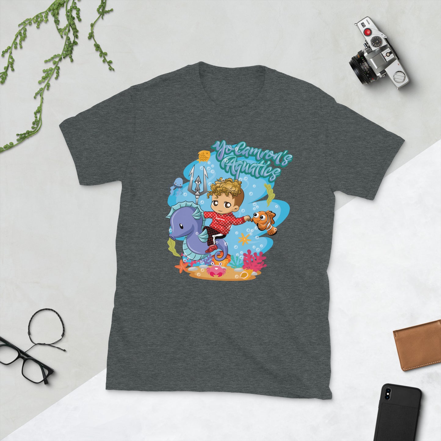 YoCamron Aquatics Logo T-Shirt Value Price
