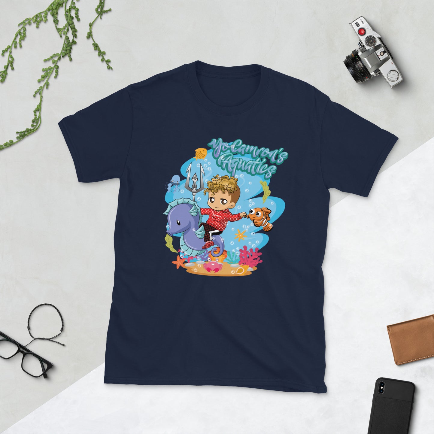 YoCamron Aquatics Logo T-Shirt Value Price
