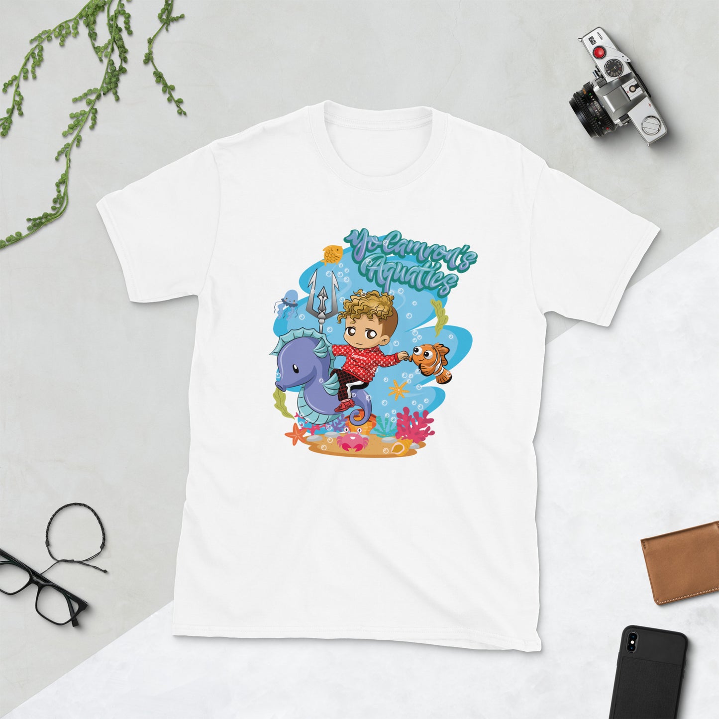 YoCamron Aquatics Logo T-Shirt Value Price