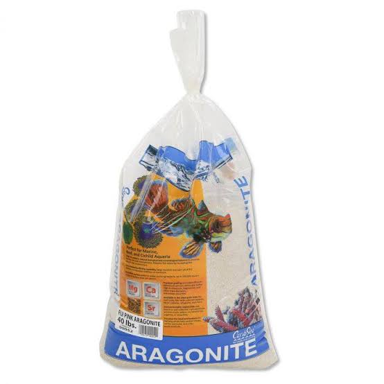 CaribSea Aragamax Fiji Pink — Dry Reef Sand (40 lbs)