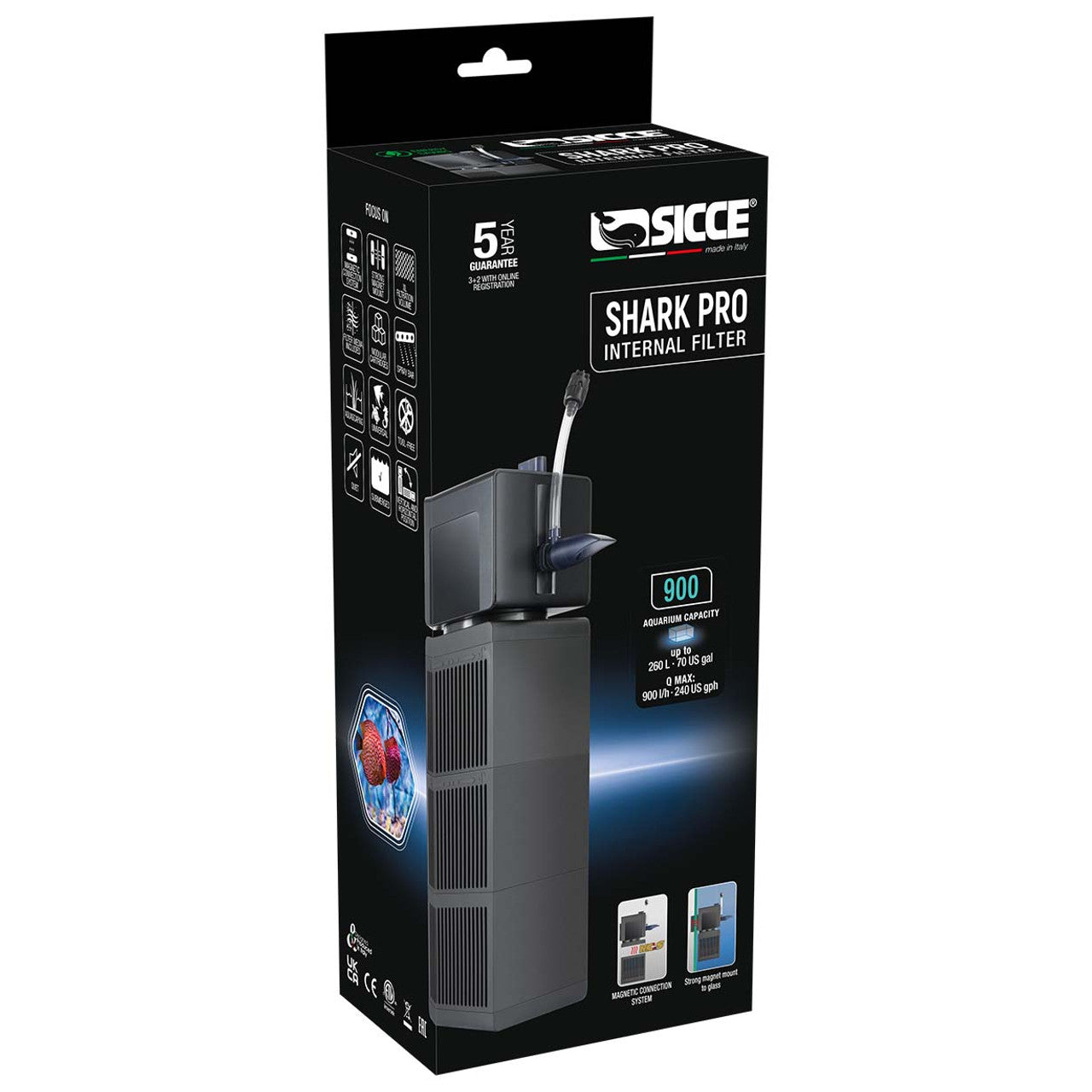 Shark PRO Internal Filter - Sicce