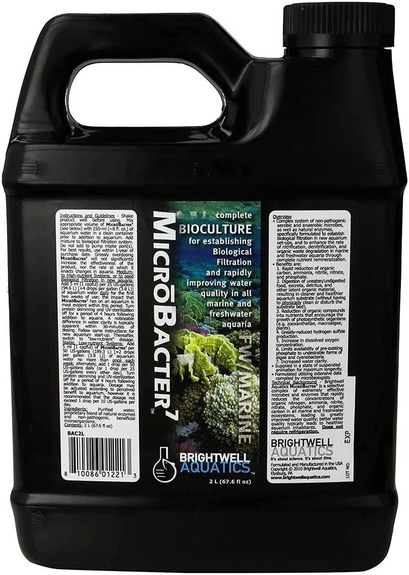 Brightwell Aquatics MicroBacter7 — Complete Bioculture