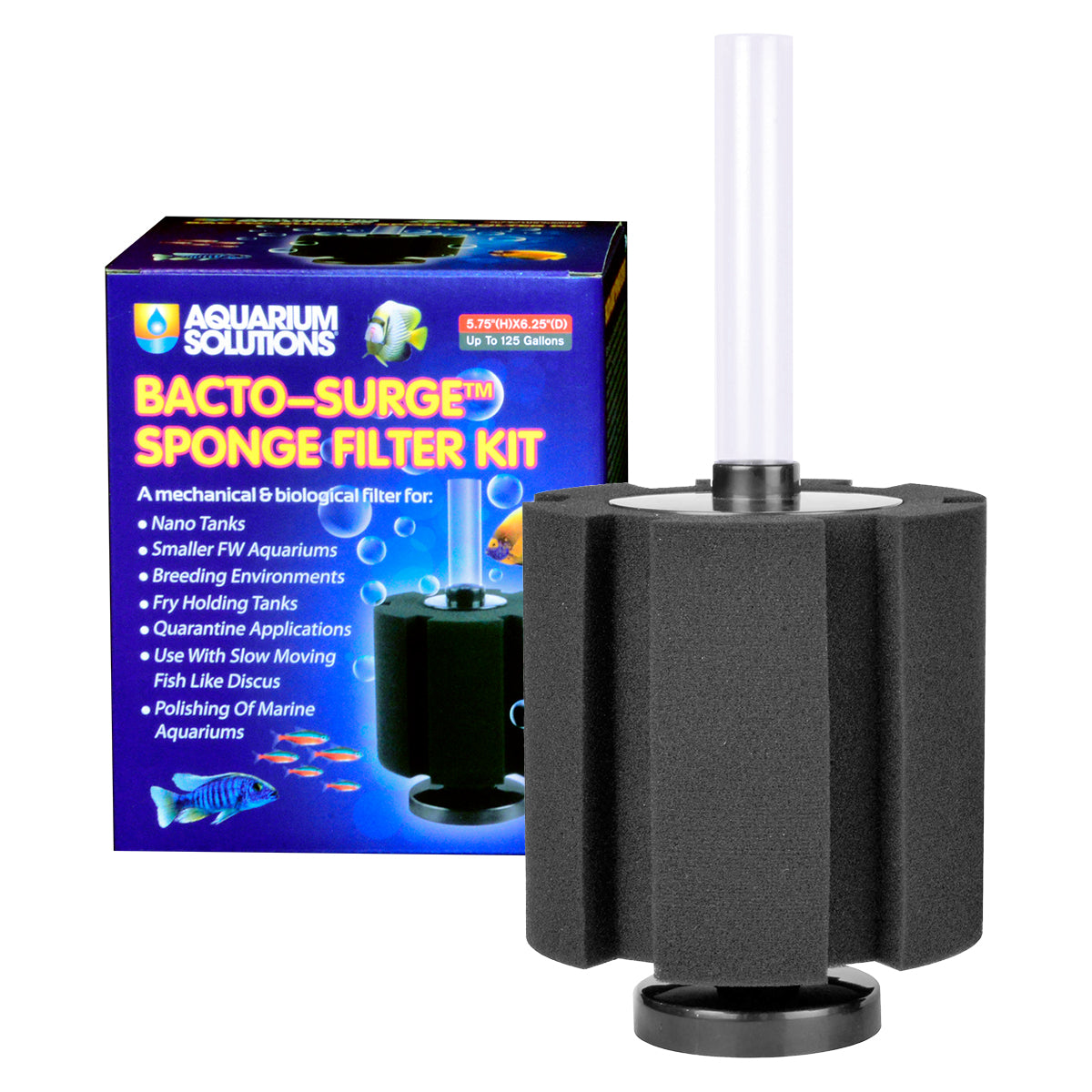 Bacto-Surge® Biological Action Sponge Filters - YoCamron’s Aquatics