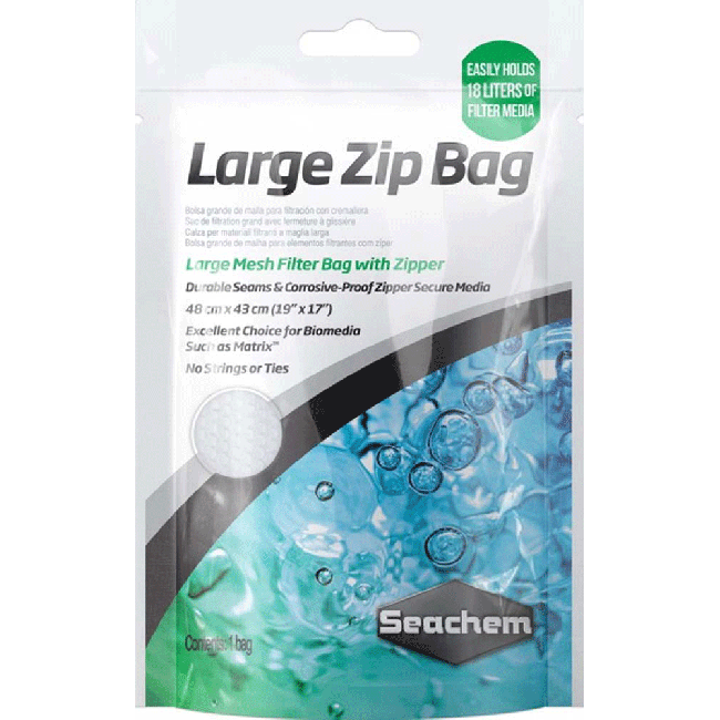 Seachem Zip Bag Mesh Filter Bag
