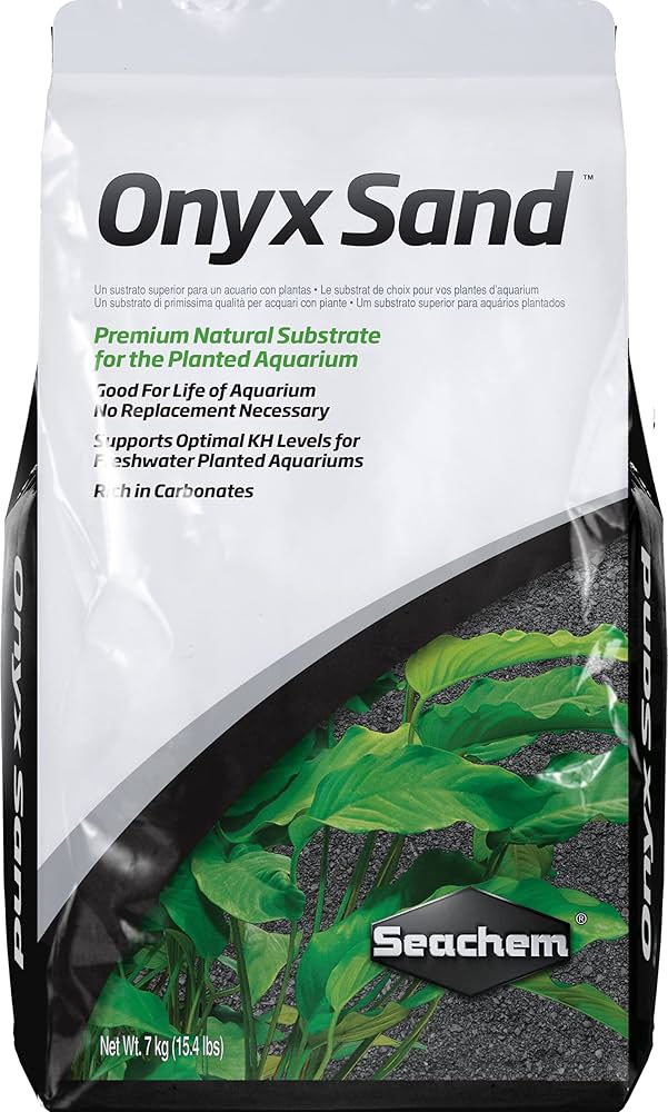 Seachem Onyx Sand Planted Aquarium Substrate