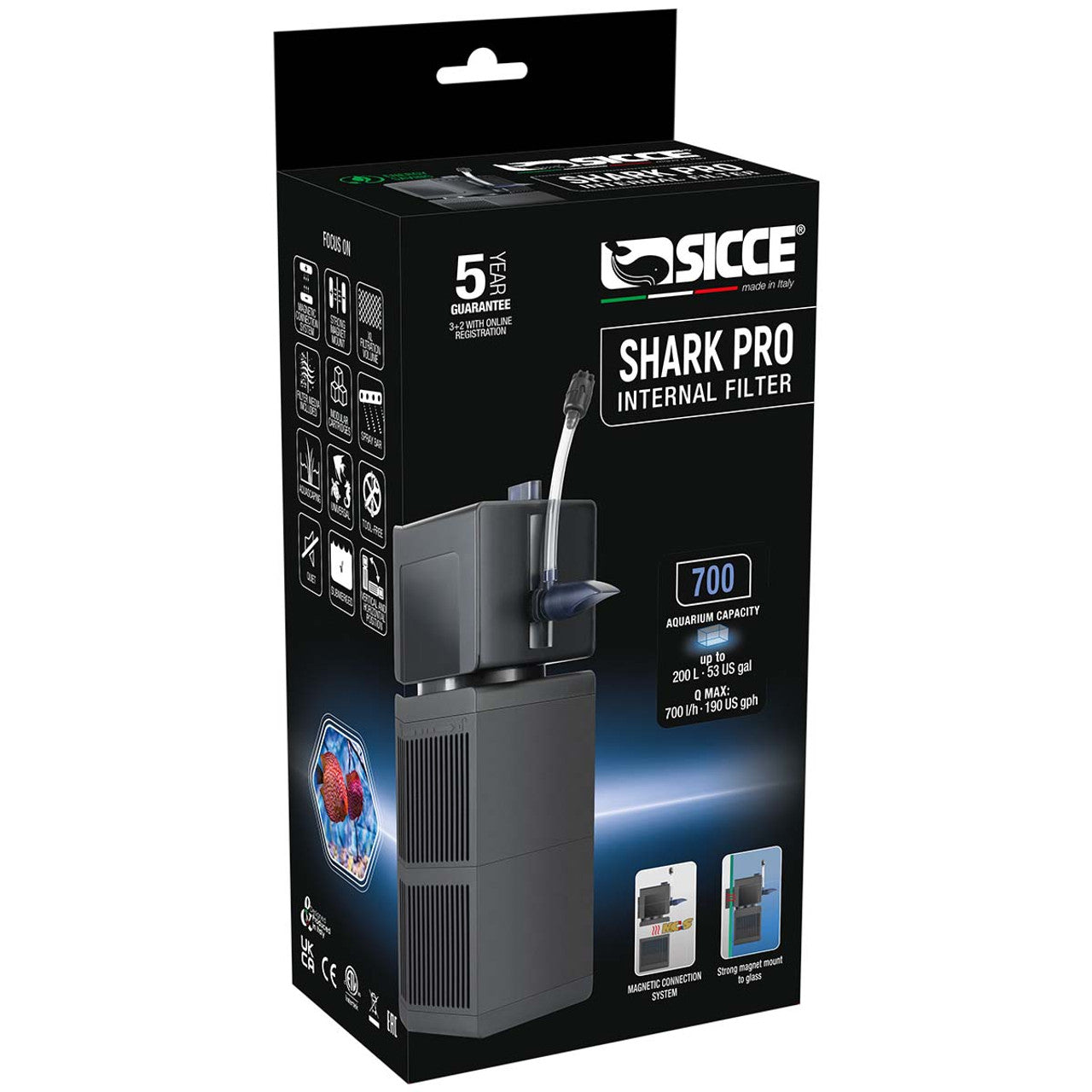 Shark PRO Internal Filter - Sicce