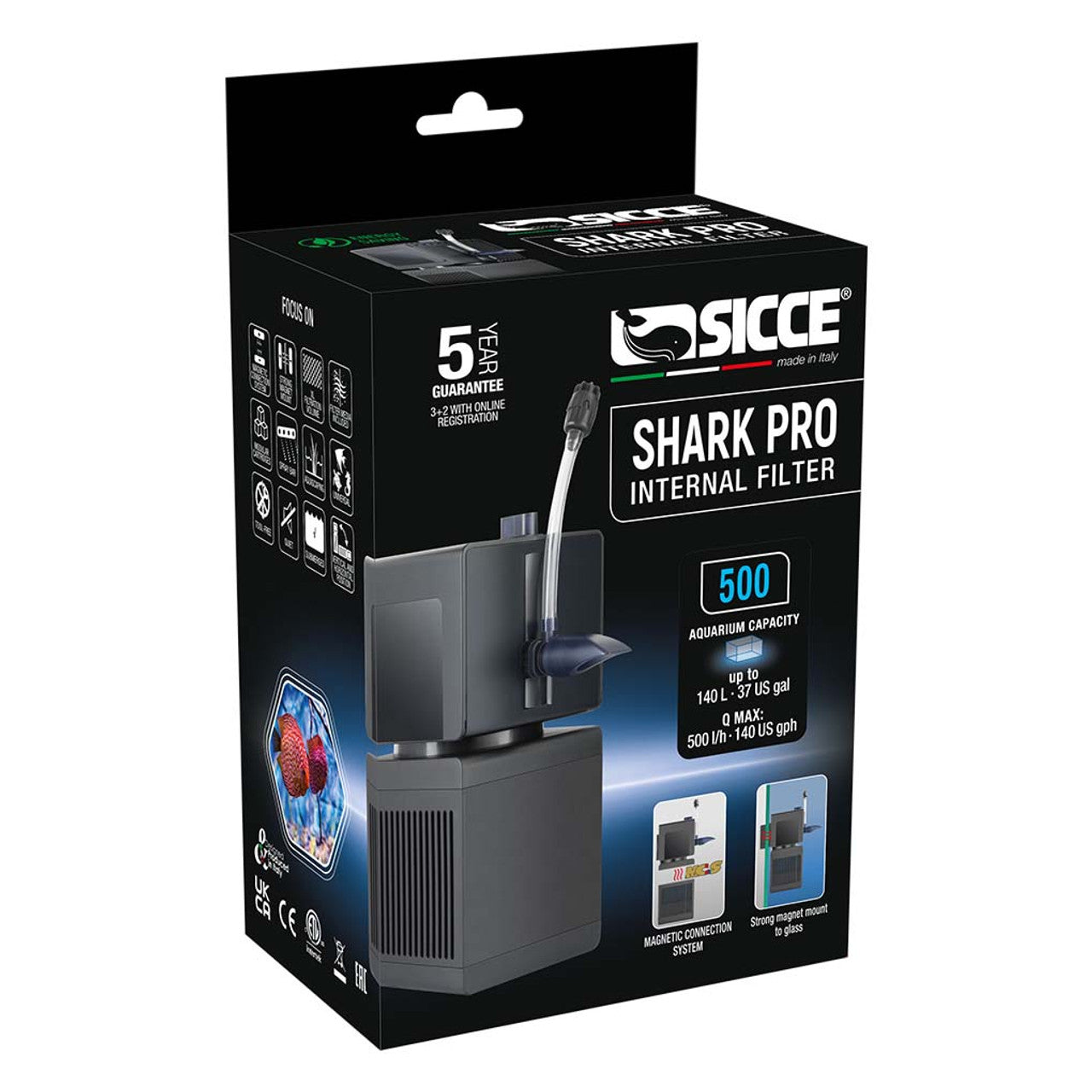 Shark PRO Internal Filter - Sicce