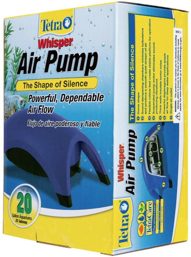 Tetra Whisper Aquarium Air Pump - YoCamron’s Aquatics