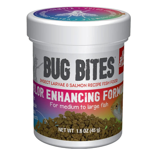 Fluval Bug Bites Color Enhancing Fish Food for Tropical Fish