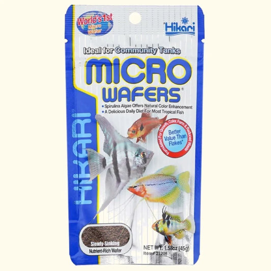 Hikari Micro Wafers Tropical Aquatic Diet, 1.58 oz. - YoCamron’s Aquatics