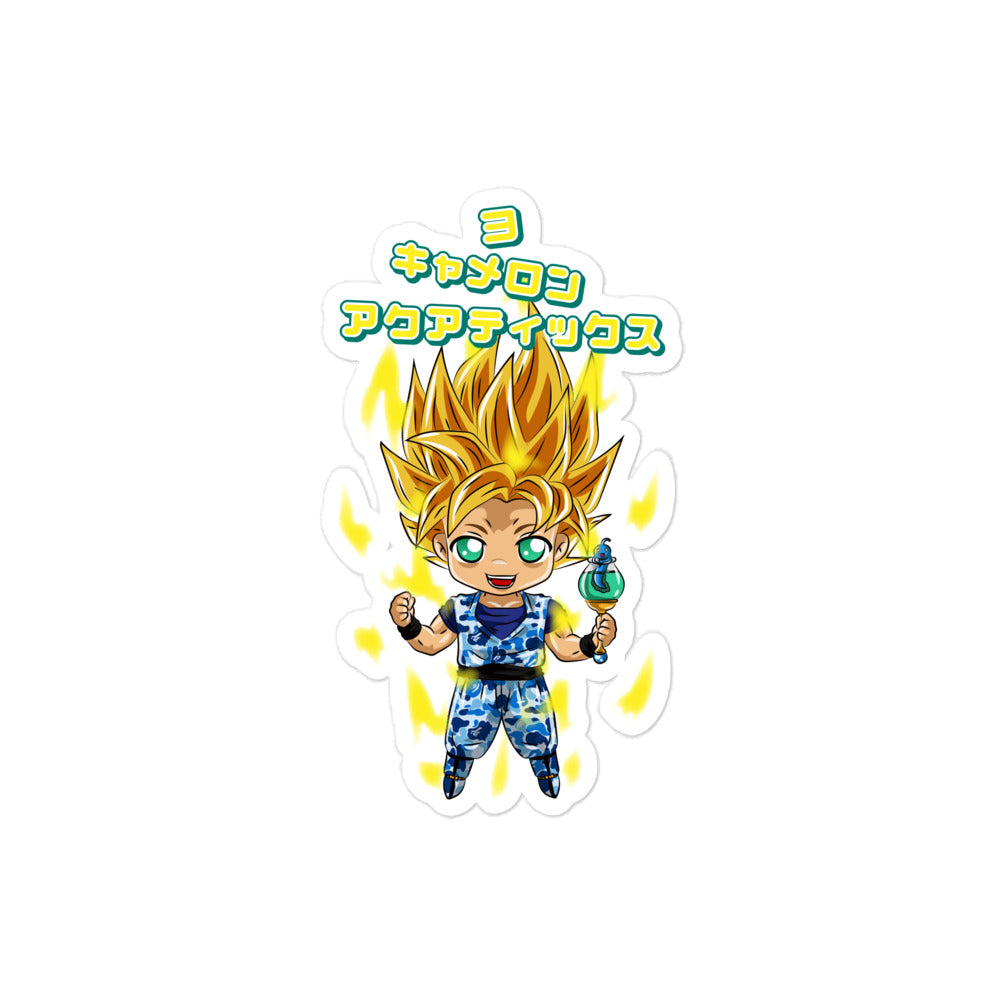 YoCamron's Aquatics Super Saiyan Sticker - YoCamron’s Aquatics