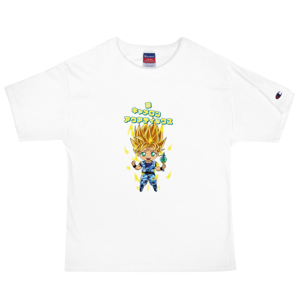YoCamron's Alternate Super Saiyan Logo Men's Champion T-Shirt - YoCamron’s Aquatics